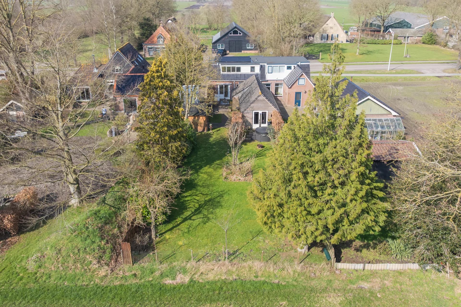 Drone, voorbeeld vastgoedfotografie Drachten