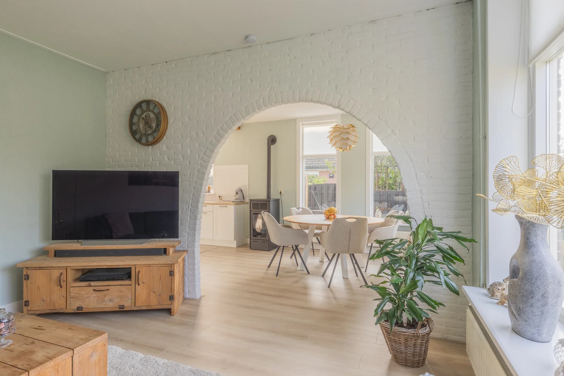 Vastgoed video opname woonkamer, woningvideo Friesland